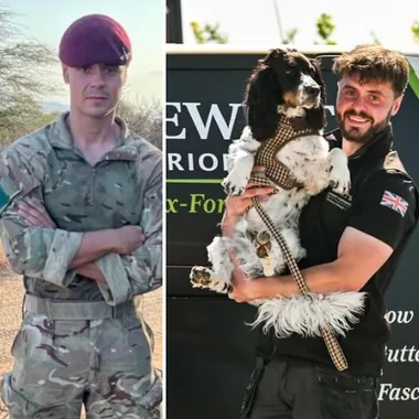 Jordan Hewitt, ex-Parachute Regiment, founder of Hewitt's Exterior Cleaning